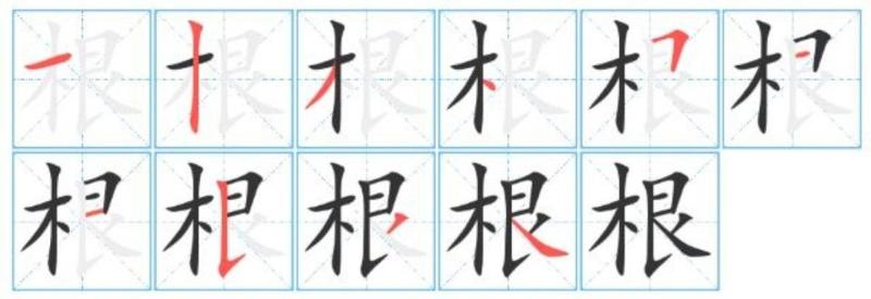 书写提示
