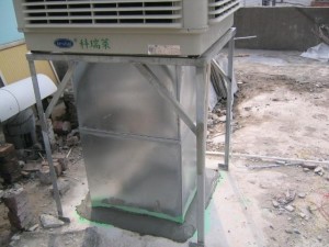 水泥屋顶安装