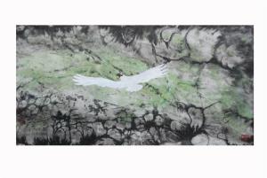 成忠臣抽象画作品