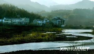 山七镇河川风光
