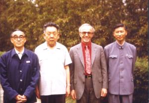 1980年费维凯与张芝联、邓广铭、陈庆华