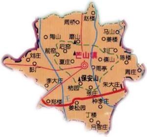 芒山镇地图图片