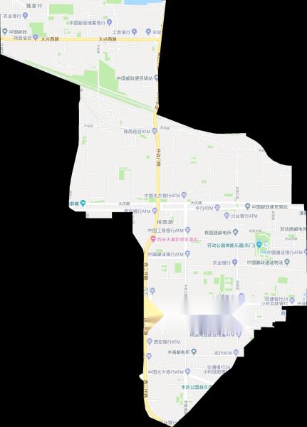 桃园路街道电子地图