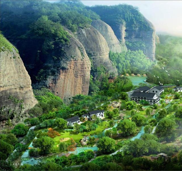 三溪寨九坳丹霞地貌生态园