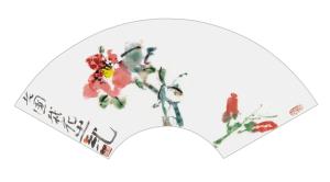 吴冠南扇面作品