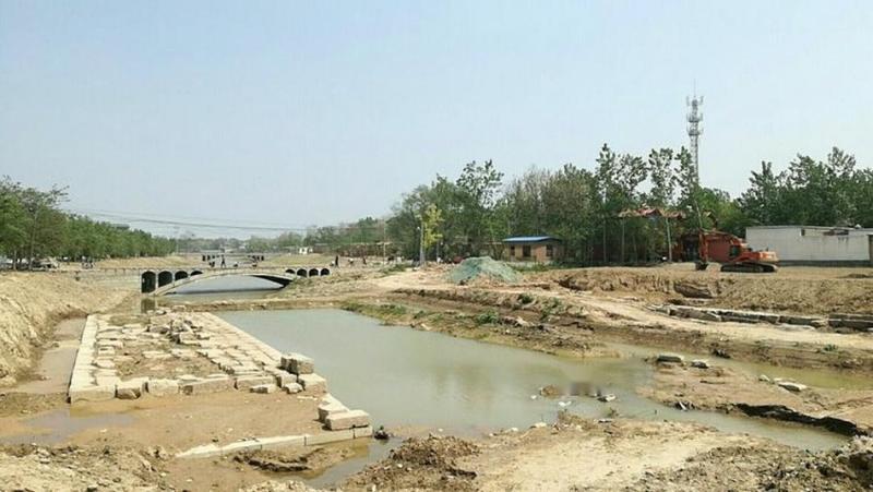 小运河北段南端阳谷县张秋镇段