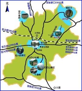 周围景区分布