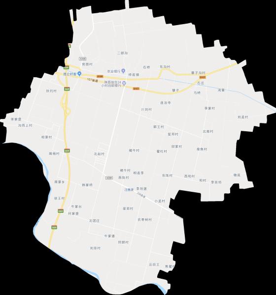桥底镇电子地图