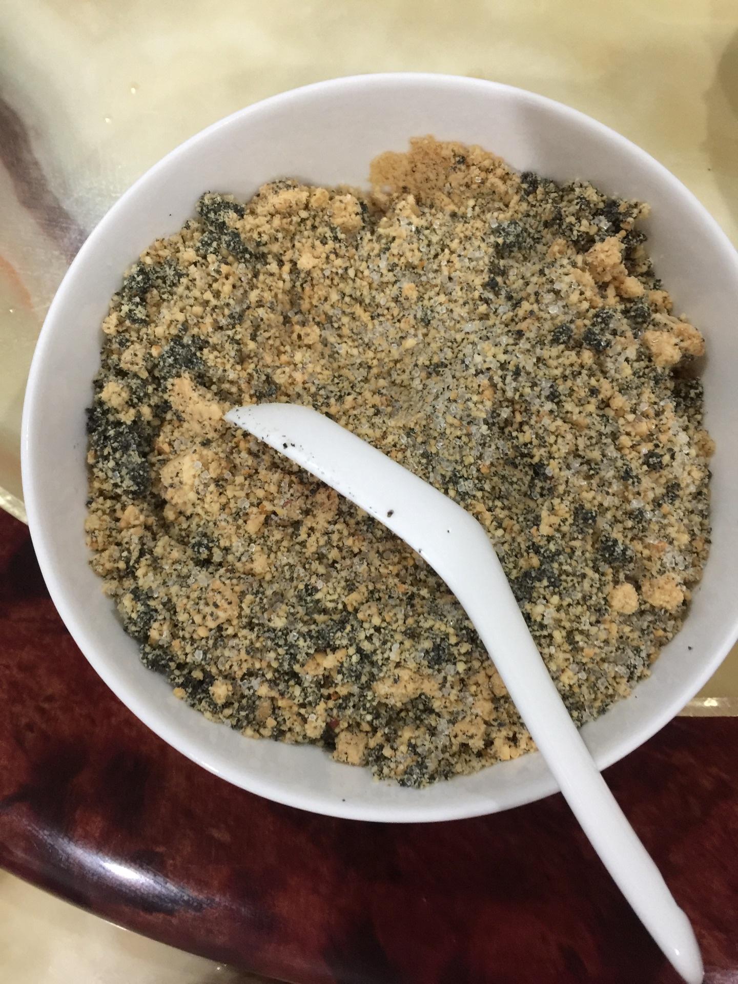 芝麻粉怎么做成一团 0
