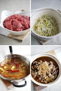 四川水煮牛肉制作方法图