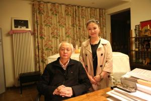 郝萌与赵季平老师