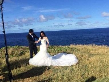 两人婚纱照