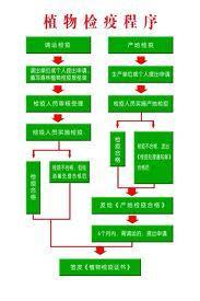 植物检疫程序流程