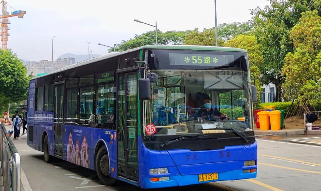 搜公交55路 0