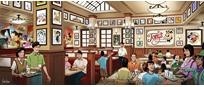 “米奇好伙伴美味市集”效果图