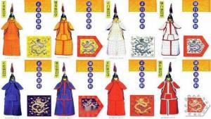 八旗盔甲和军旗