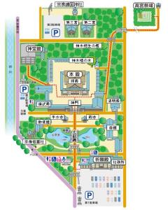 宗像大社平面图