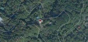 浅间山  事件 卫星图