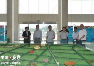 快速发展中的歪子镇工业园区
