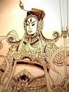 二郎神壁画