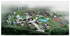 新校区鸟瞰图