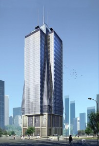 玻璃幕墙建筑