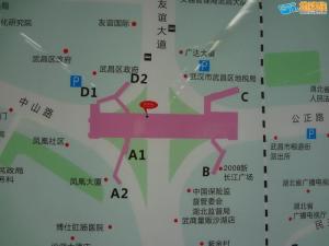 螃蟹岬站出入口分布图