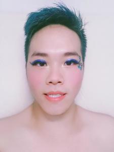 男生舞台妆