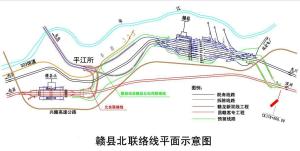 赣县北联络线（接赣瑞龙铁路平江所）