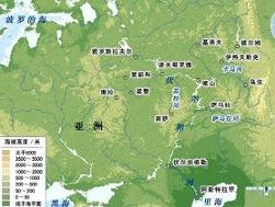 伏尔加河地图
