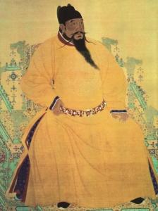 明成祖朱棣像
