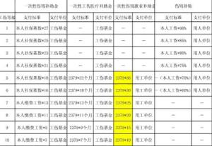伤残鉴定标准