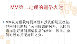 MM理论
