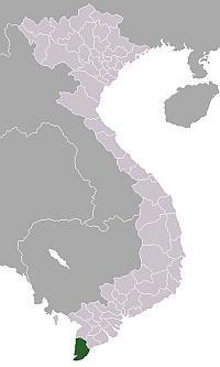 金瓯省(c&agrave;mau)是越南最南方的省份.