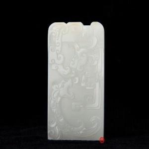 新疆和田玉黄皮羊脂白玉籽玉 雄风