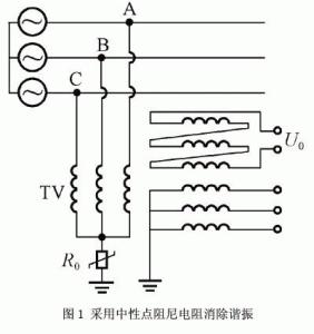 LXQ型消谐器接线图