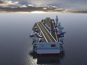 中国海军华清级核动力航母 中国海军华清级核动力航母