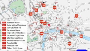 LSE宿舍分布图