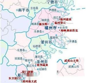 福建高尔夫俱乐部分布图