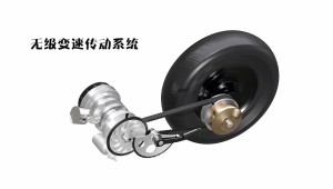 踏板摩托车传动系统