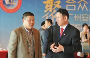 迎驾集团汪总与常务副会长陈建生进行交流