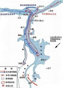 鄱阳湖之战形势