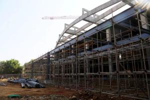 建设中的米易新客运站