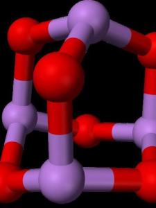 砒霜成分三氧化二砷3D分子模型