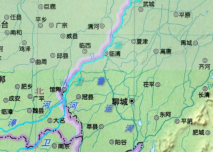 新乡市卫河线路图图片