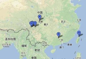 钝头瓶尔小草分布图