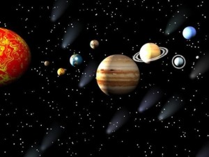 太阳系八大行星
