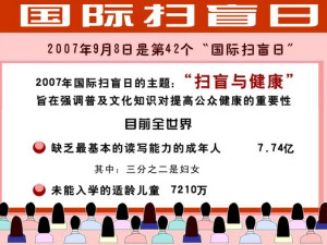 国际扫盲日