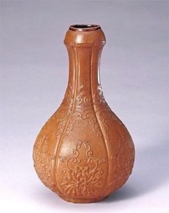 匏制蒜头瓶