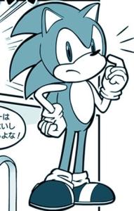 《索尼克漫画》中的索尼克